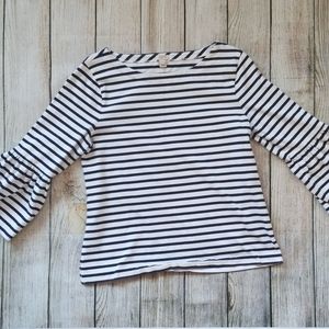 J. Crew Bell Sleeve Top